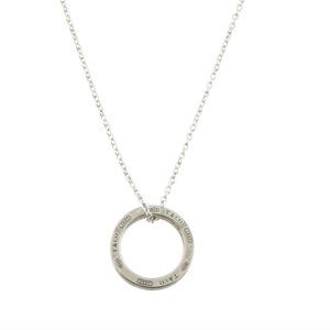 Tiffany 1837 Circle Pendant in Silver